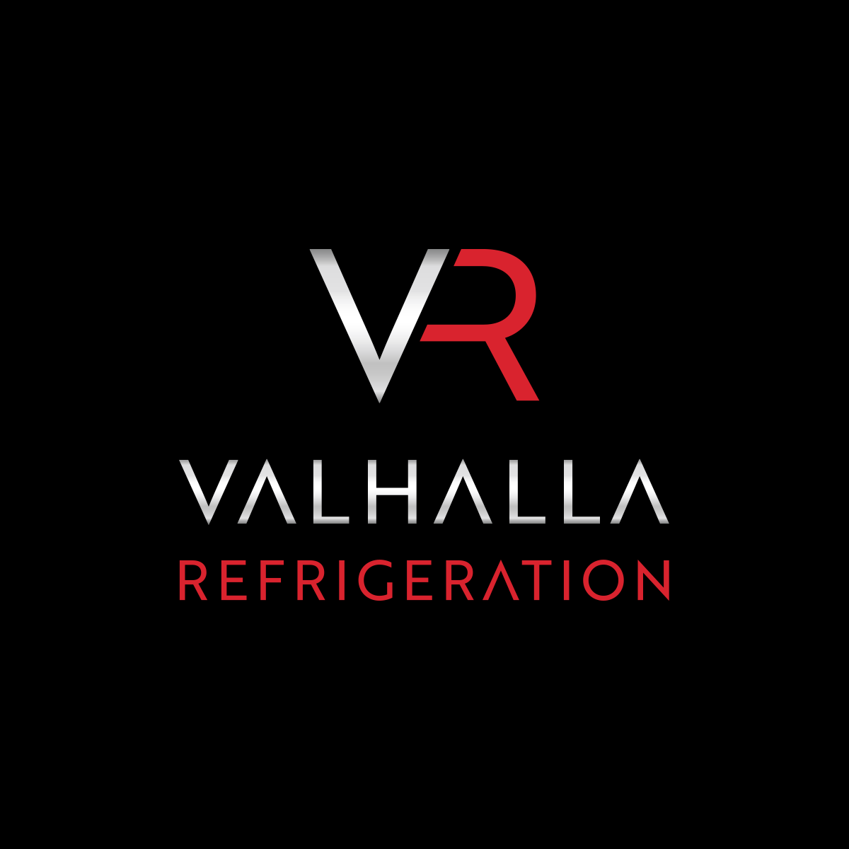 Logo design and brand identity, graphic design, web design and printing for Valhalla Refrigeration in Castlegar BC