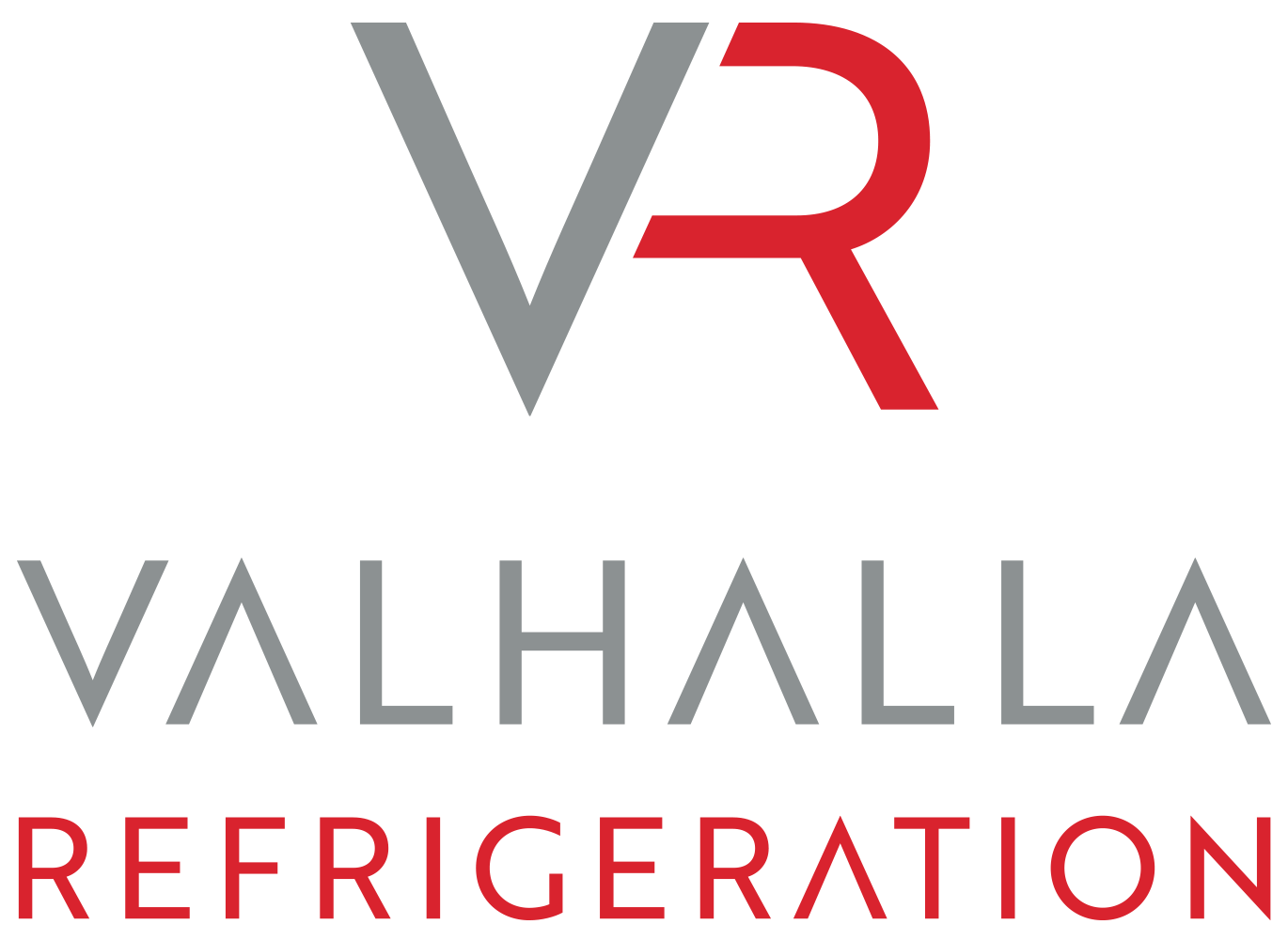 Valhalla Refrigeration in Castlegar BC, the Kootenays, logo design and brand identity